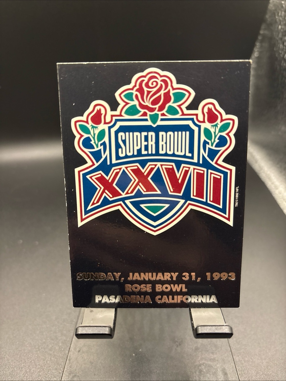 1993 Rose Bowl Super Bowl XXVII